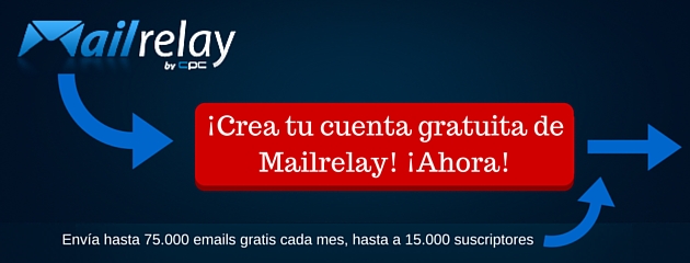 ¡Crea tu cuenta gratuita de Mailrelay! ¡Ahora!