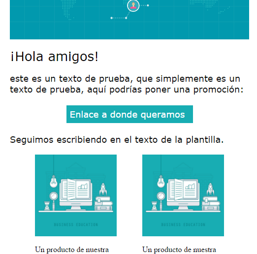 ejemplo de newsletter