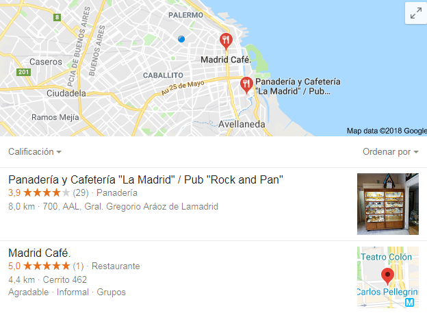 Google utiliza Google Pigeon para esto