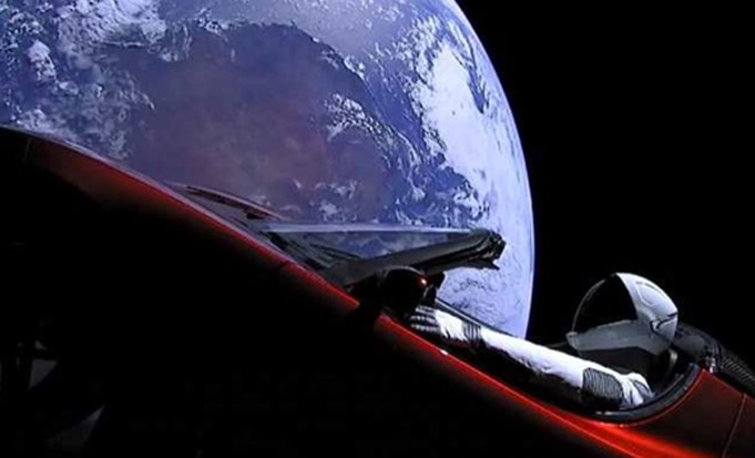 La campaña SpaceX que lleva un Tesla Roadster 