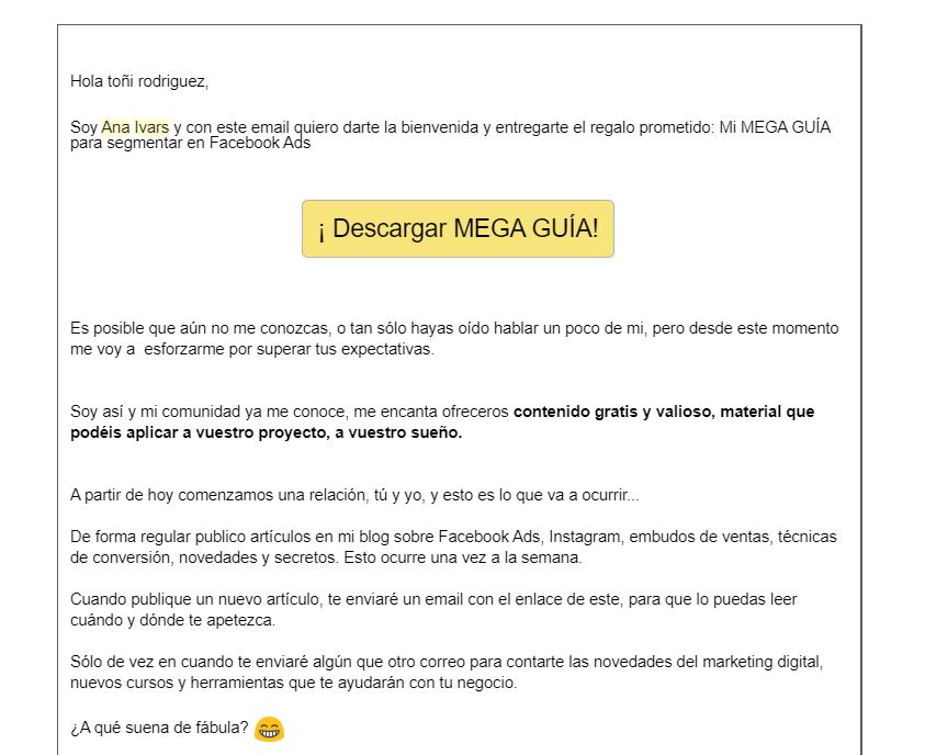 La importancia de mensaje de bienvenida en el email-marketing