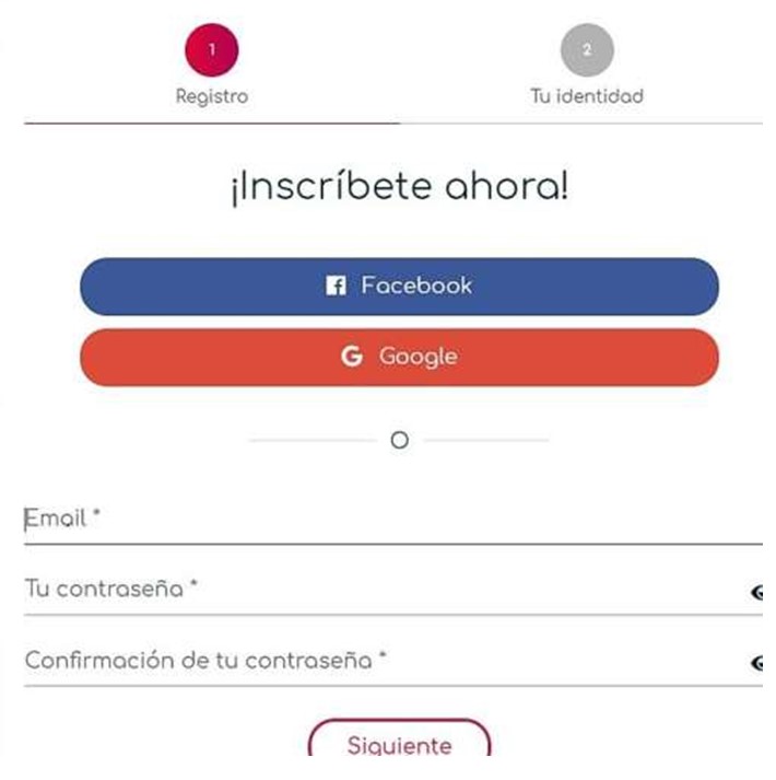 Email de bienvenida y primer pedido en getfluence