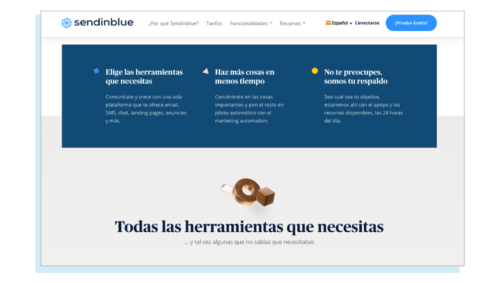 Sendinblue, herramienta de marketing todo en uno y para necesidades básicas de email marketing