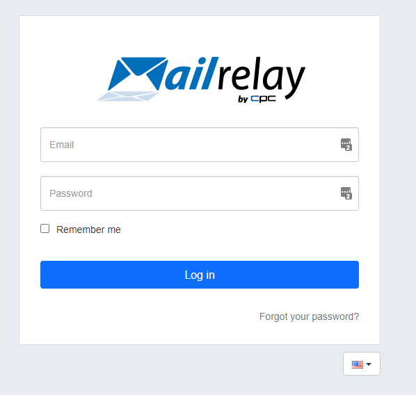 Two-factor authentication in Mailrelay