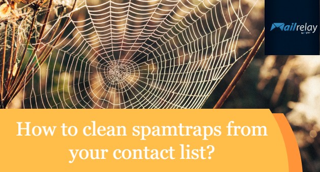 How to clean spamtraps from your contact list?