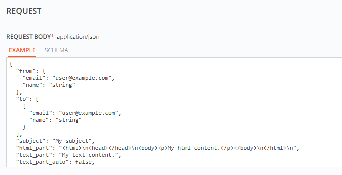 send emails Mailrelay API