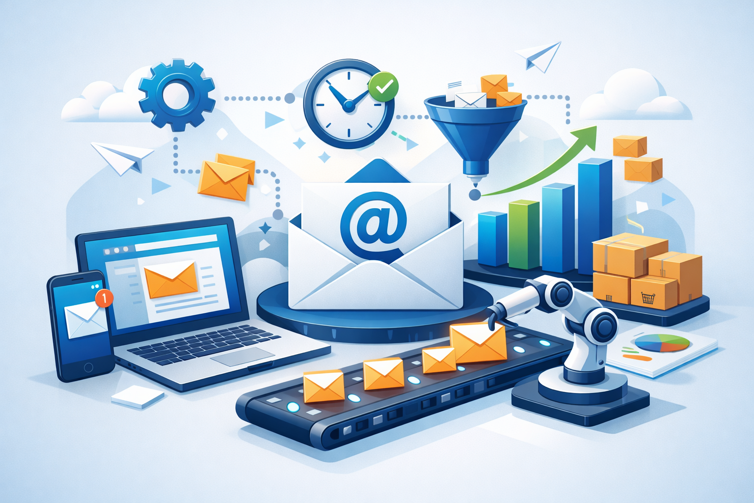 Automatización de email fácil para negocios que crecen