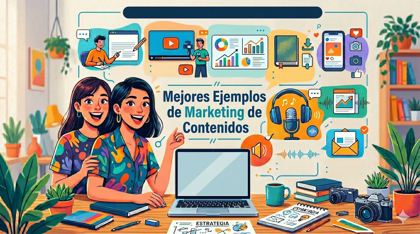 Mejores Ejemplos de Marketing de Contenidos para tu Estrategia