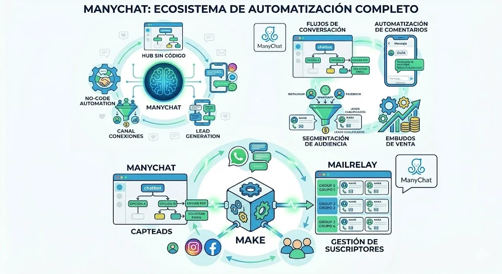 ecosistema manychat