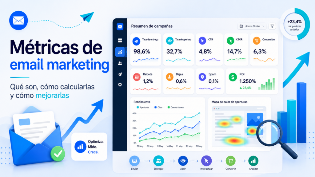 métricas del email marketing
