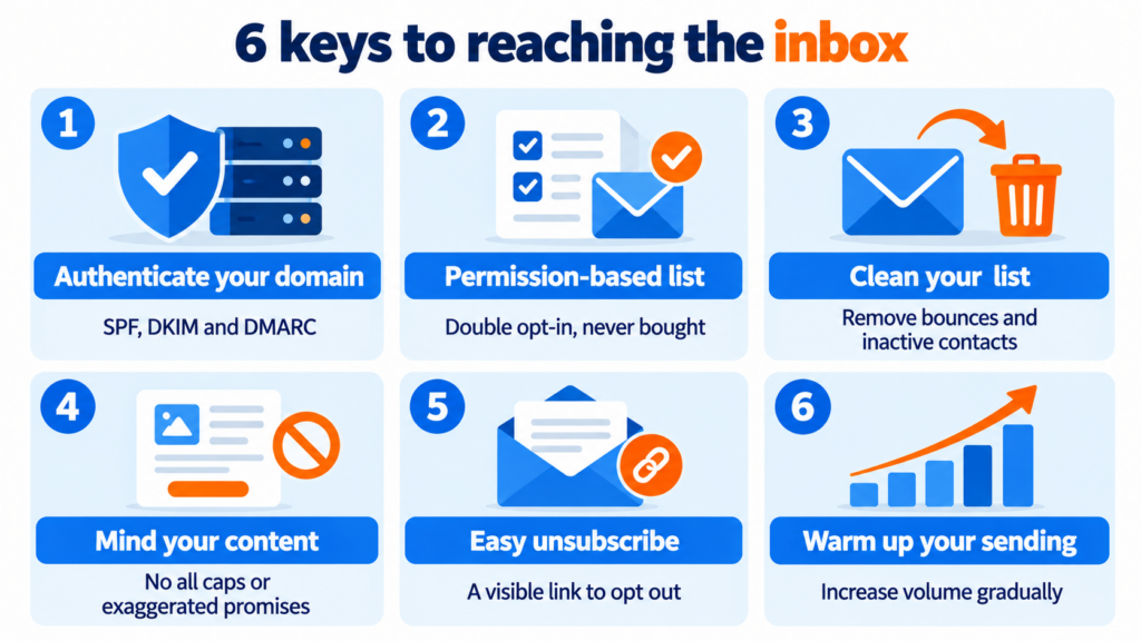 6 keys to getting your emails into the inbox