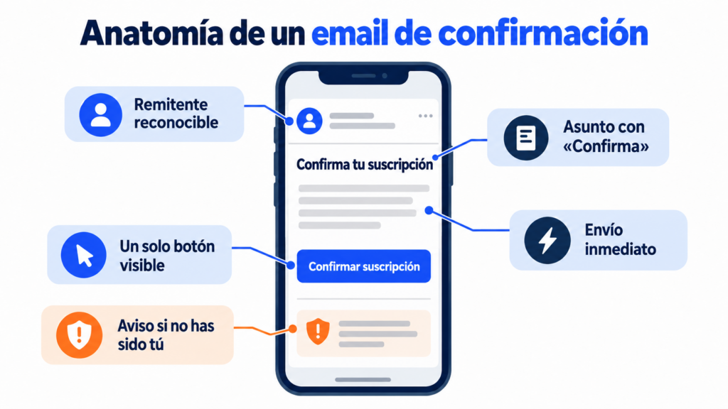 Anatomy of a good double opt-in confirmation email