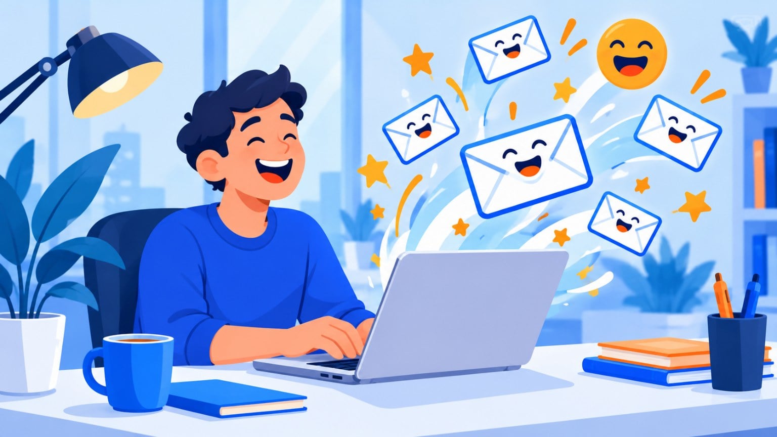 Inspiração para enviar emails engraçados e divertidos