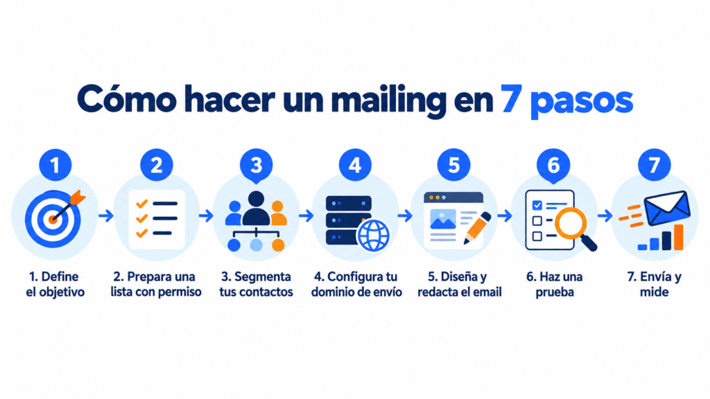 Cómo hacer un mailing en 7 pasos